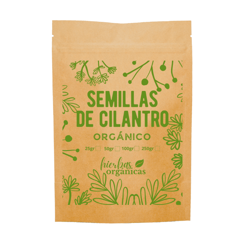 Semilla de Cilantro Orgánica - Hierbas Orgánicas de México