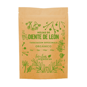 Diente de León Orgánico - Hierbas Orgánicas de México
