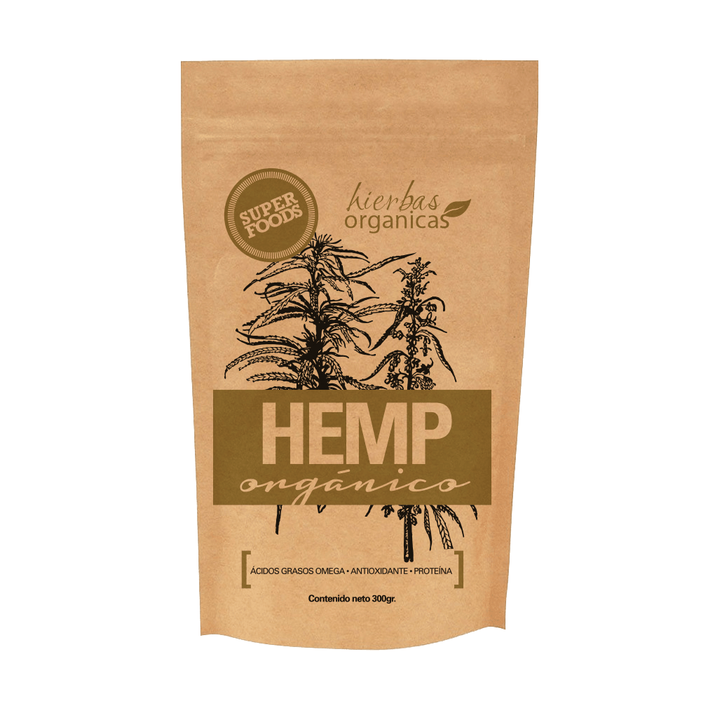 Semillas de Hemp Orgánicas - Hierbas Orgánicas de México